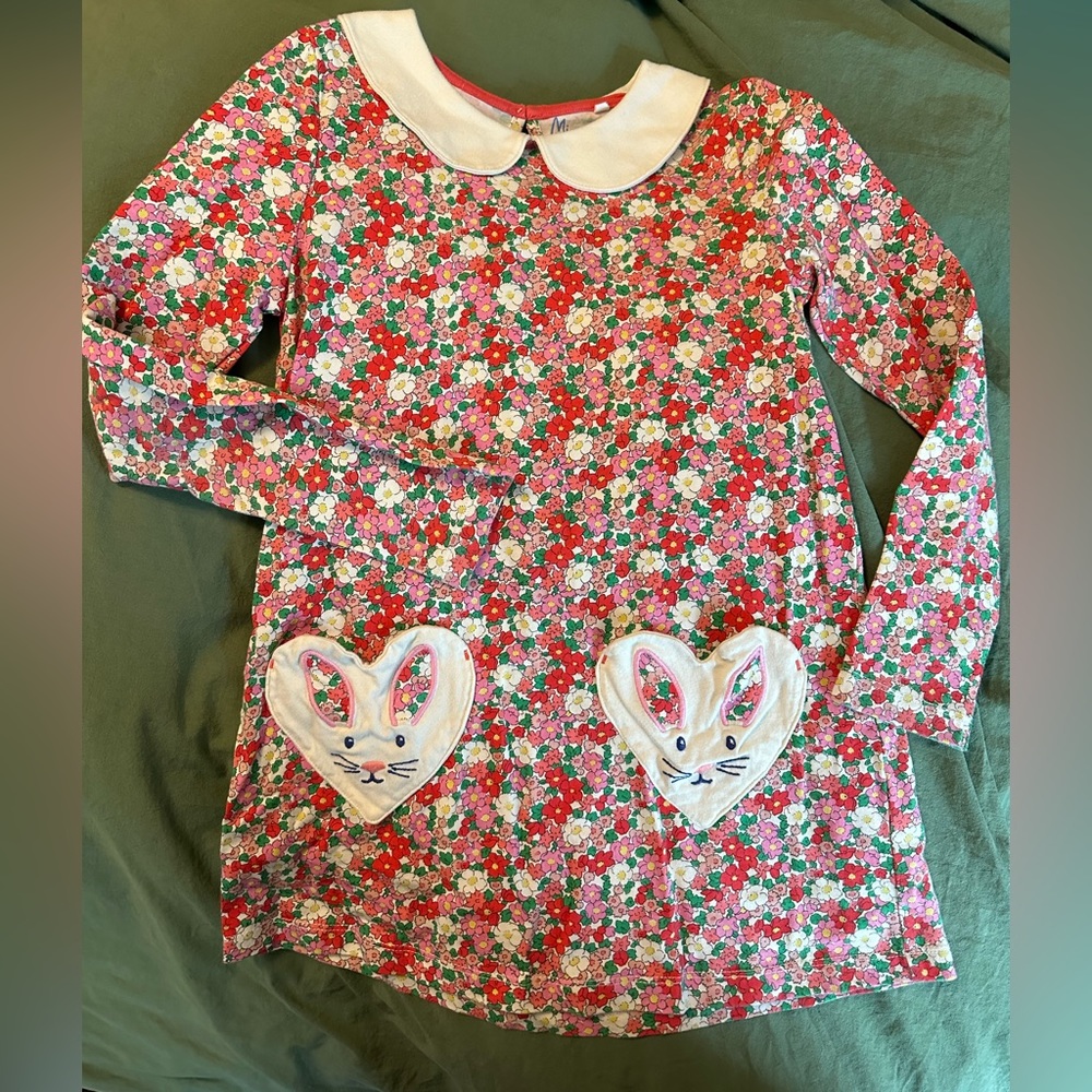 Mini Boden Bunny Tunic Dress